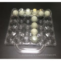 Good quality PET Disposable plastic blister clamehsells egg tray chicken egg cartons 30  eggs packers with handle